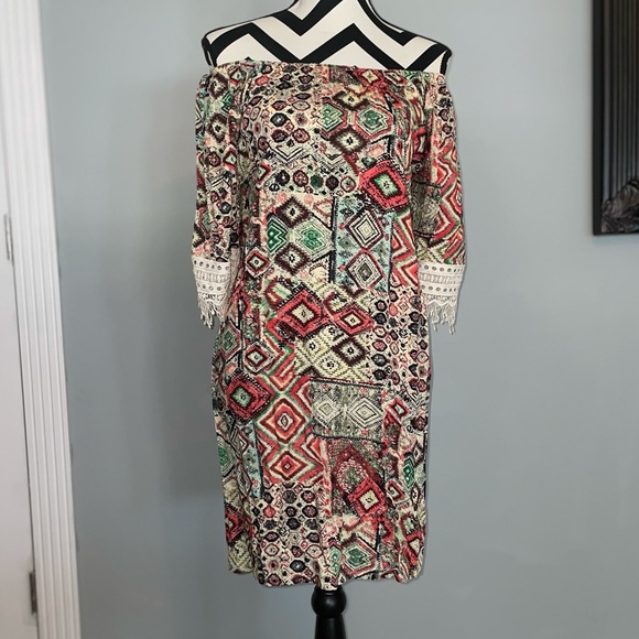 patterned dress - Picture 2 of 3